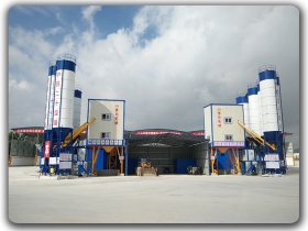 china Nhà máy trộn bê tông 120m3 / h nhà sản xuất, nhà cung cấp