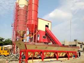 China Batching plant for concrere cement HZS90 concrete mixing station specification for sales Manufacturer,Supplier