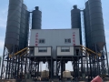 Fully automatic economical stationary cement mixing equipment concrete batch plant concrete mixing machine 
