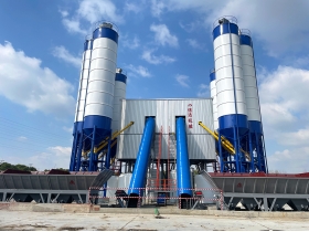 ready mix concrete mixing station 120m3/h