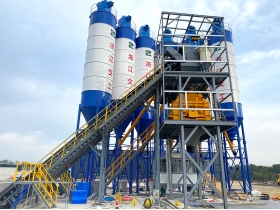 ready mix concrete production machinery