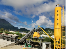 China Small Capacity Of Cement Mixing Plant HZS60 Manufacturer,Supplier